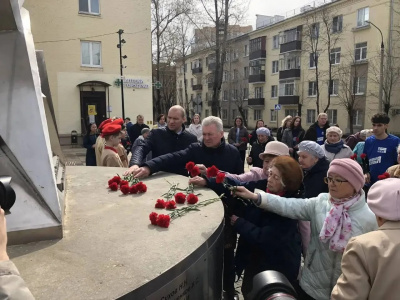 Сегодня состоялось памятное мероприятие в честь Международного дня освобождения узников фашистских концлагерей. 